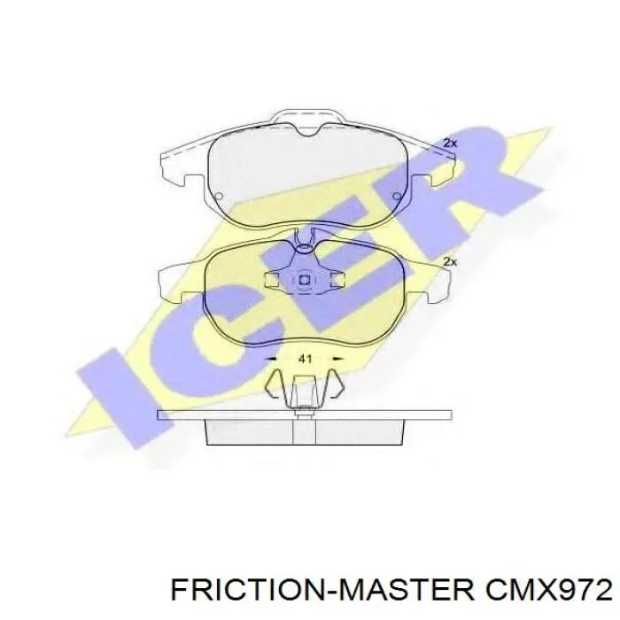 Pastillas de freno delanteras Opel Vectra