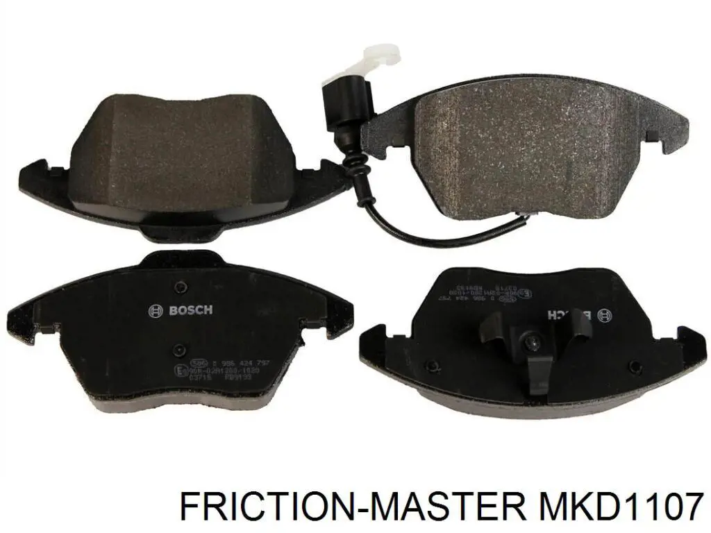 Pastillas de freno delanteras Seat Leon 2 1P1