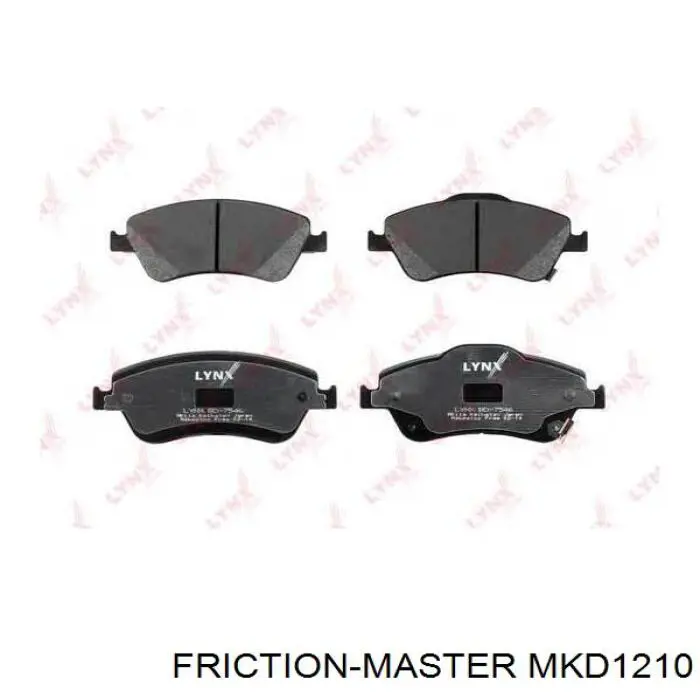 Pastillas de freno delanteras Toyota Corolla E12