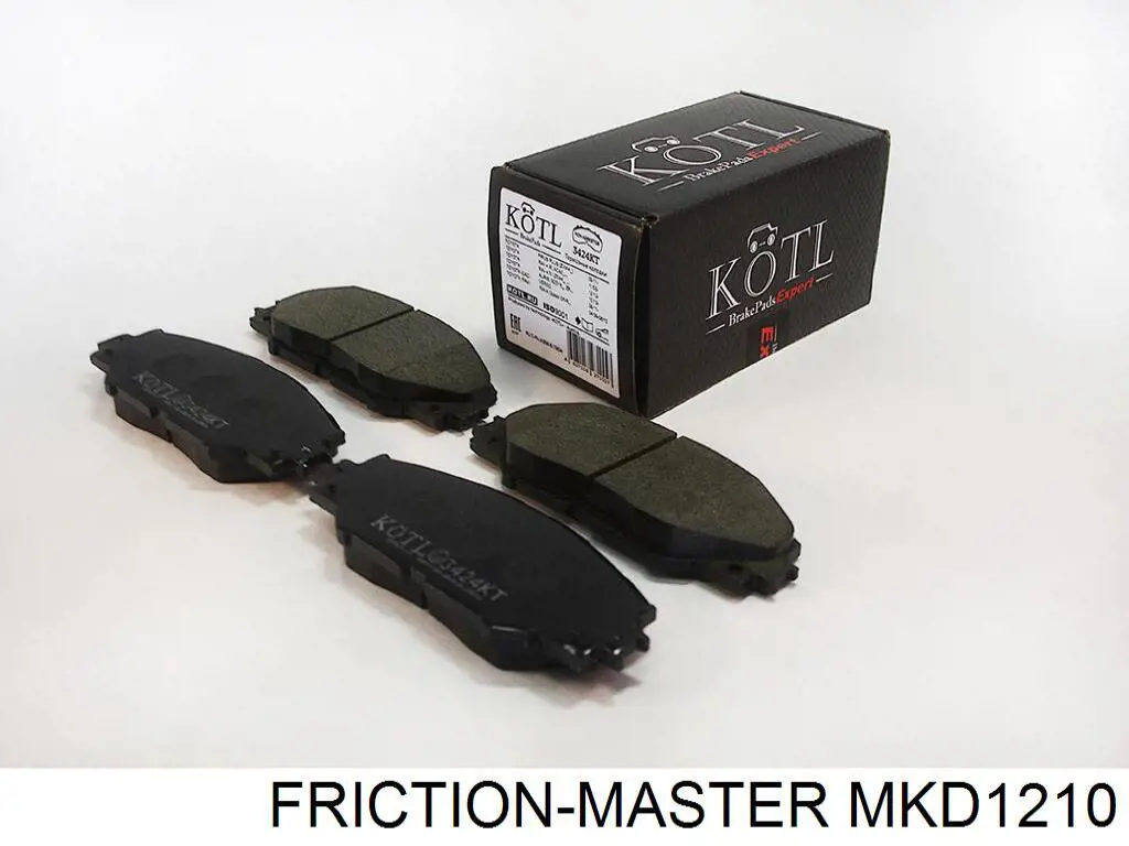 Pastillas de freno delanteras Toyota Corolla E12