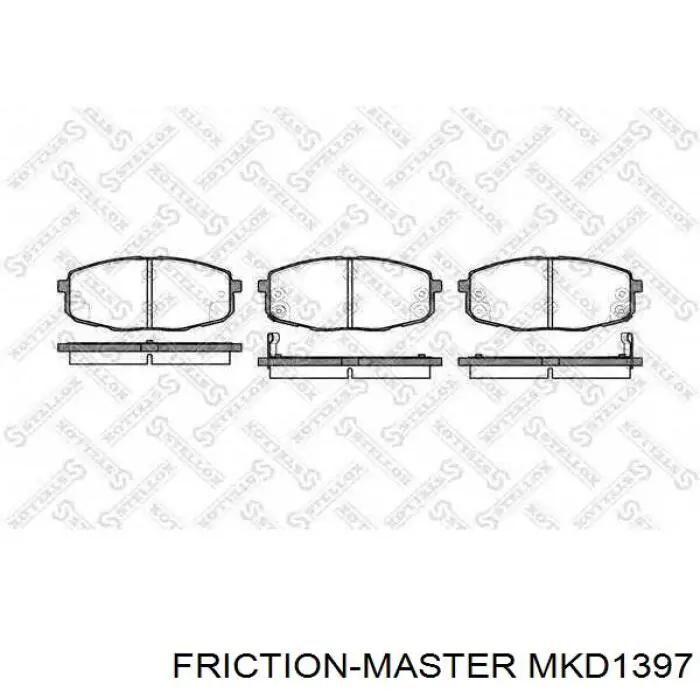 Pastillas freno delanteras Friction Master MKD1397 precio, desde 34,51 EUR
