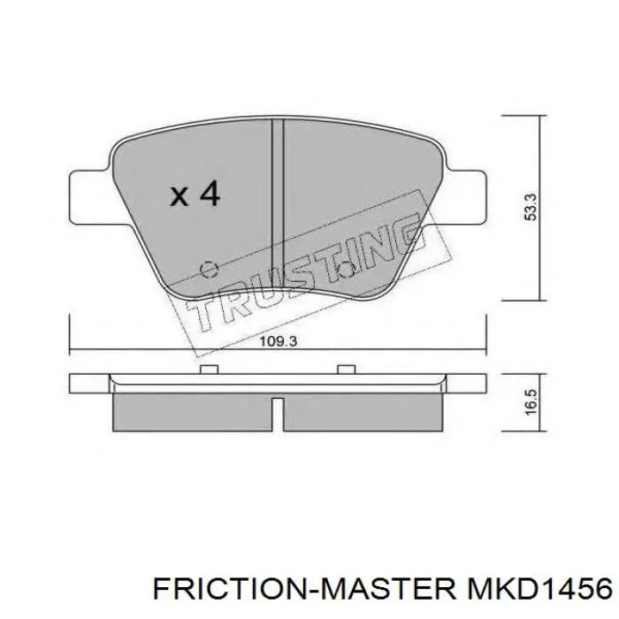 Pastillas de freno traseras Volkswagen Jetta 6 162, 163, AV3, AV2, AY2, AY3