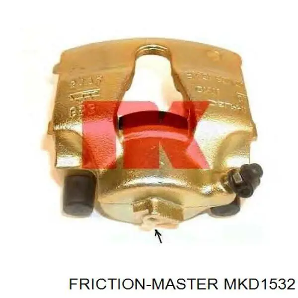 MKD1532 Friction Master pastillas de freno delanteras