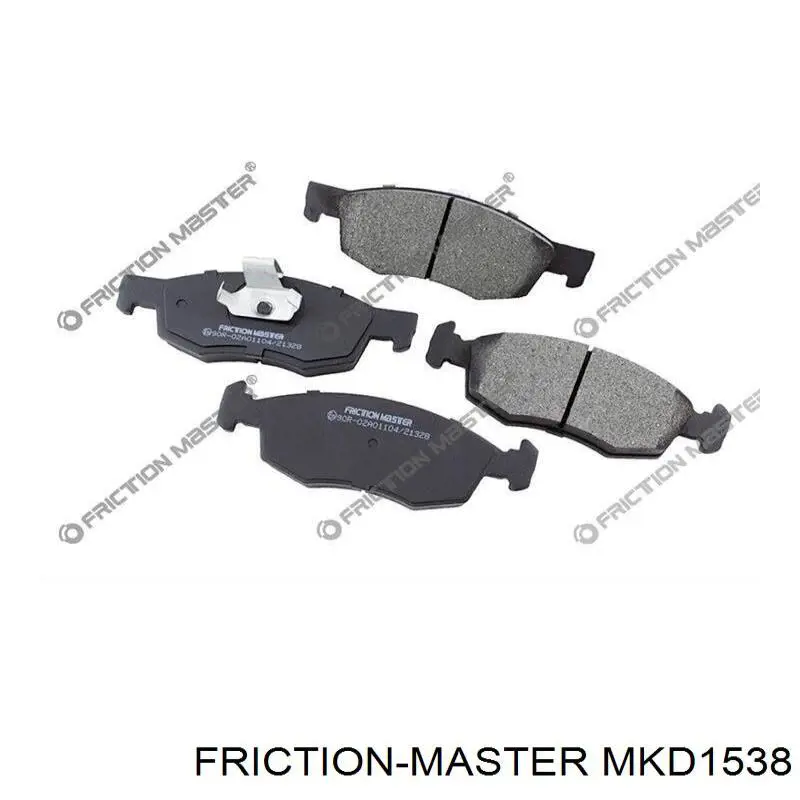 Comprar MKD1538 Friction Master Pastillas delanteras de freno