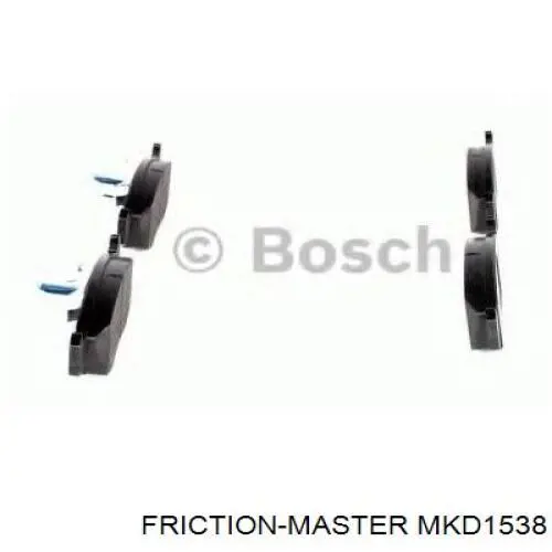 Pastillas de freno delanteras Fiat Punto 2 188