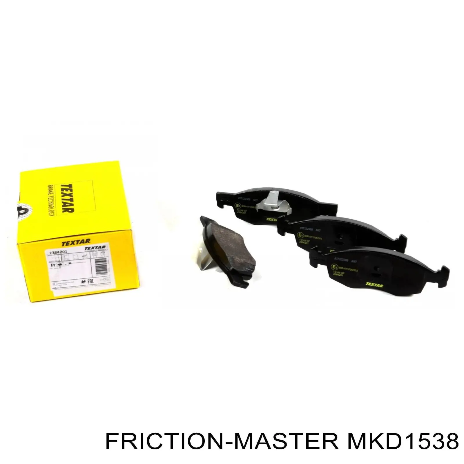 Pastillas de freno MKD1538 Friction Master