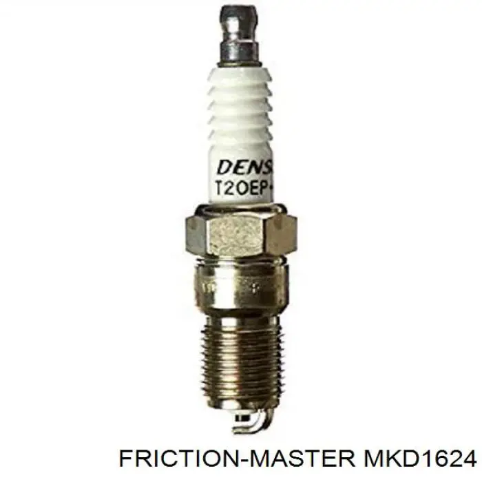 MKD1624 Friction Master pastillas de freno traseras