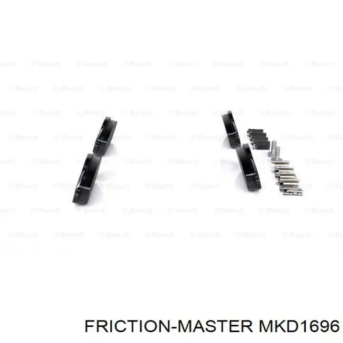 MKD1696 Friction Master pastillas de freno delanteras