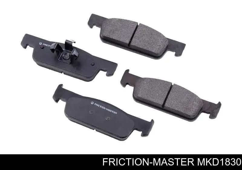 MKD1830 Friction Master pastillas de freno delanteras