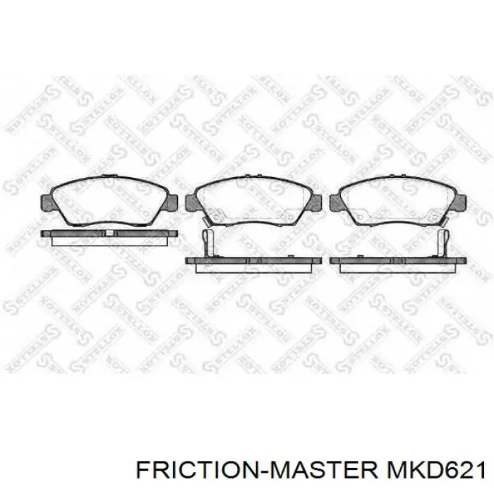 MKD621 Friction Master pastillas de freno delanteras