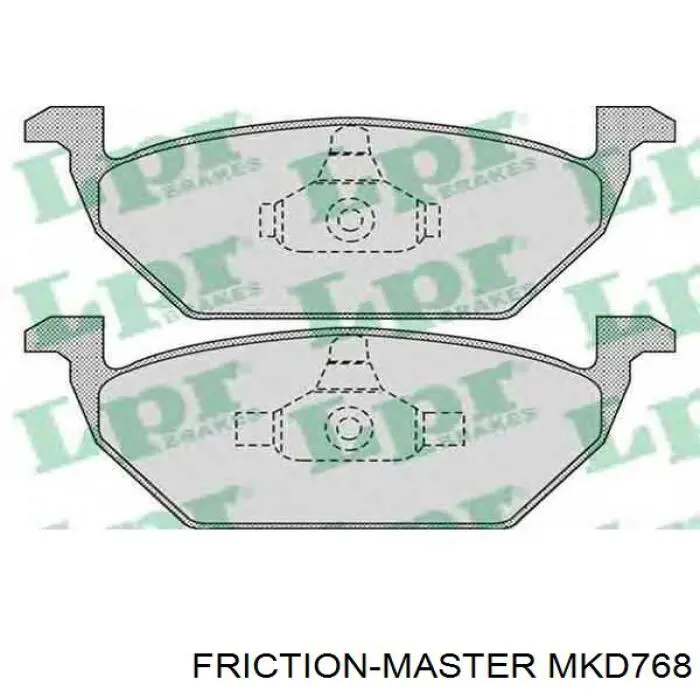 Pastillas de freno delanteras Seat Ibiza 5 KJ1, KJG