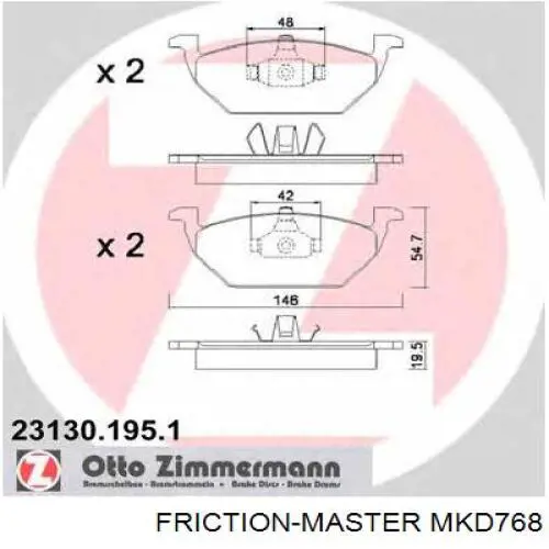 Pastillas de freno delanteras Seat Ibiza 5 KJ1, KJG