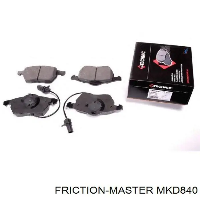 Pastillas de freno delanteras Audi A6 4F2