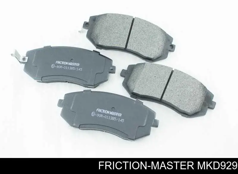 MKD929 Friction Master pastillas de freno delanteras