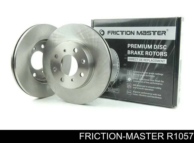 R1057 Friction Master freno de disco delantero