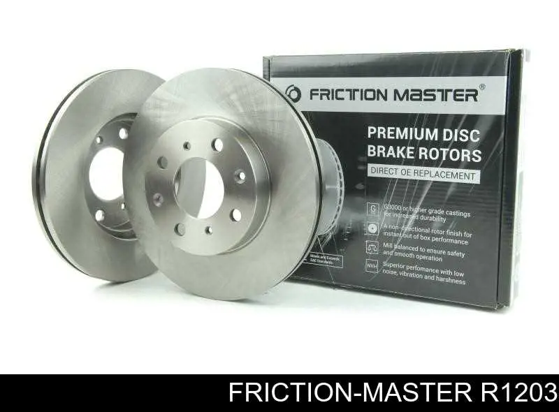 R1203 Friction Master disco de freno trasero