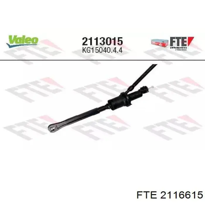 Cilindro maestro de embrague 2116615 FTE