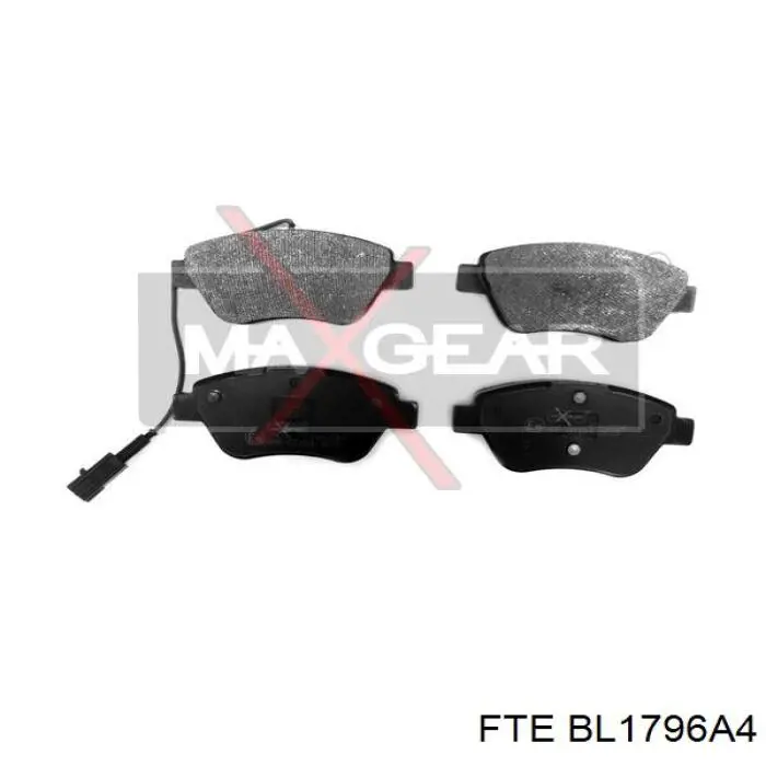 Pastillas de freno delanteras Fiat Stilo 192