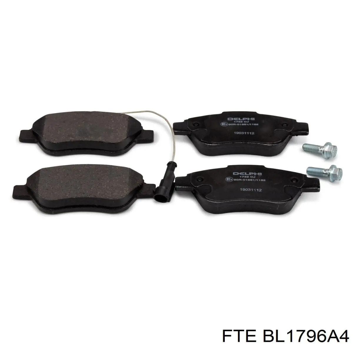 Pastillas de freno delanteras Fiat Stilo 192