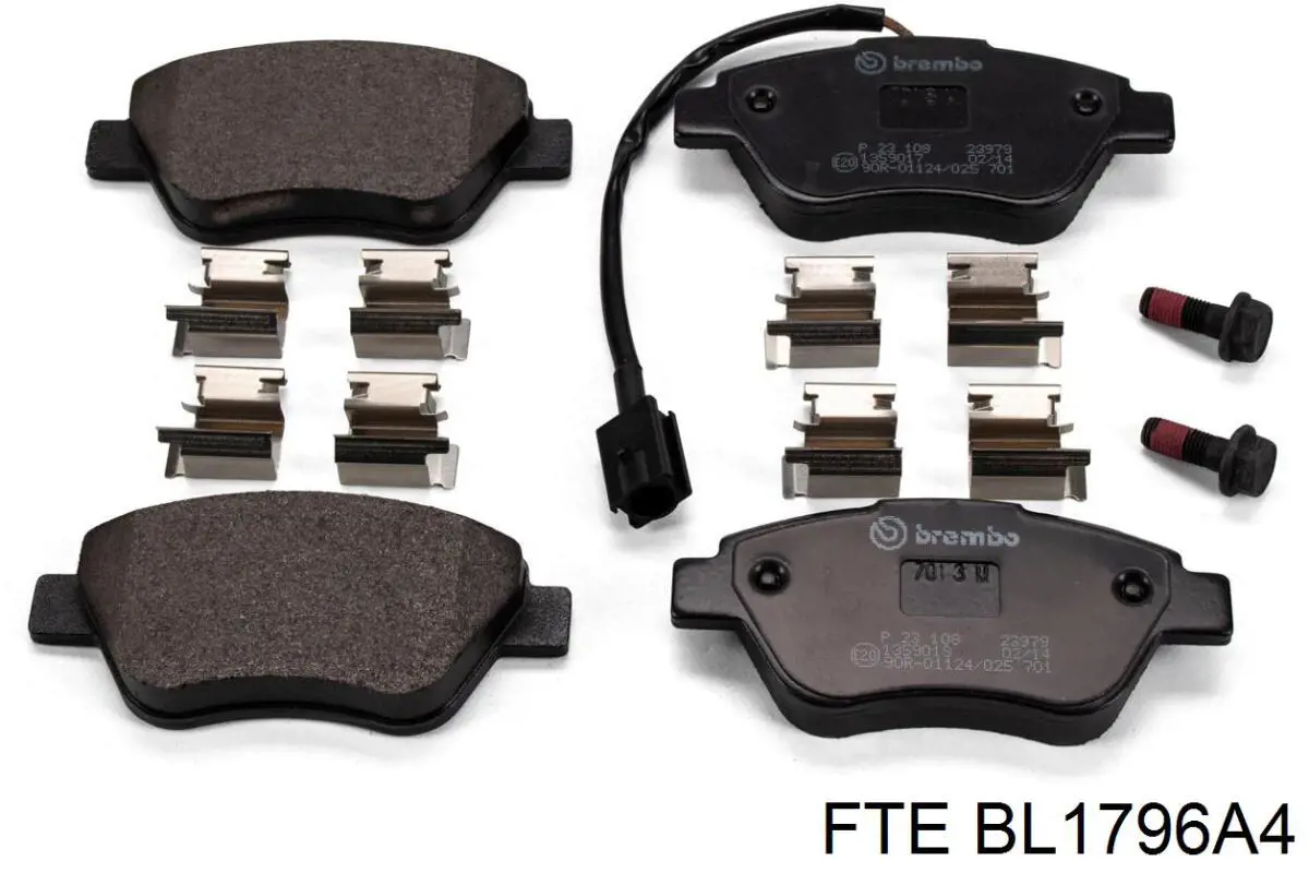 Pastillas de freno delanteras Fiat Stilo 192