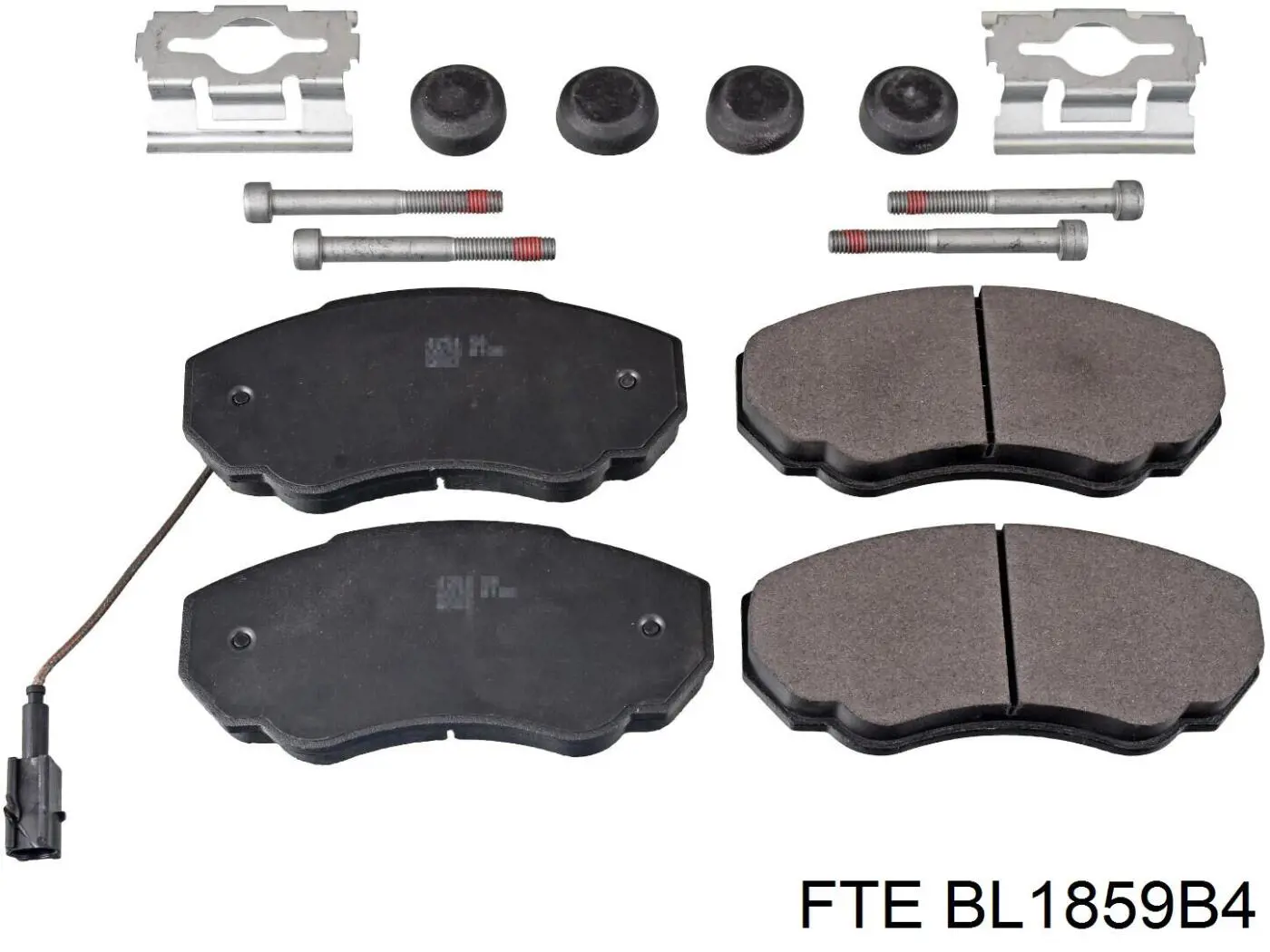 Pastillas de freno delanteras Fiat Ducato 2 230L