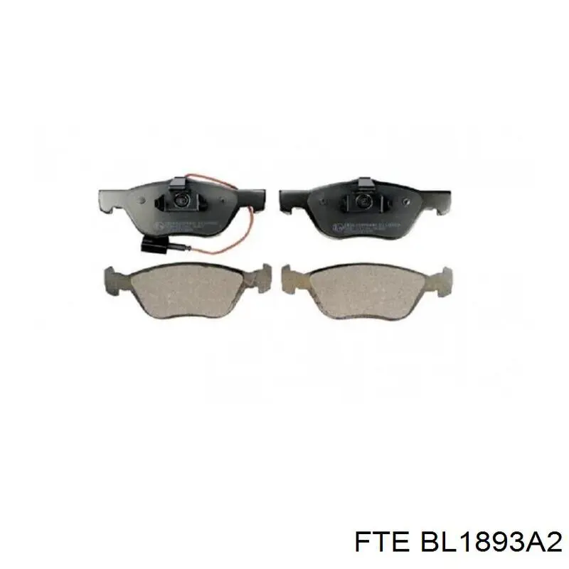 Pastillas de freno delanteras Alfa Romeo 156 932