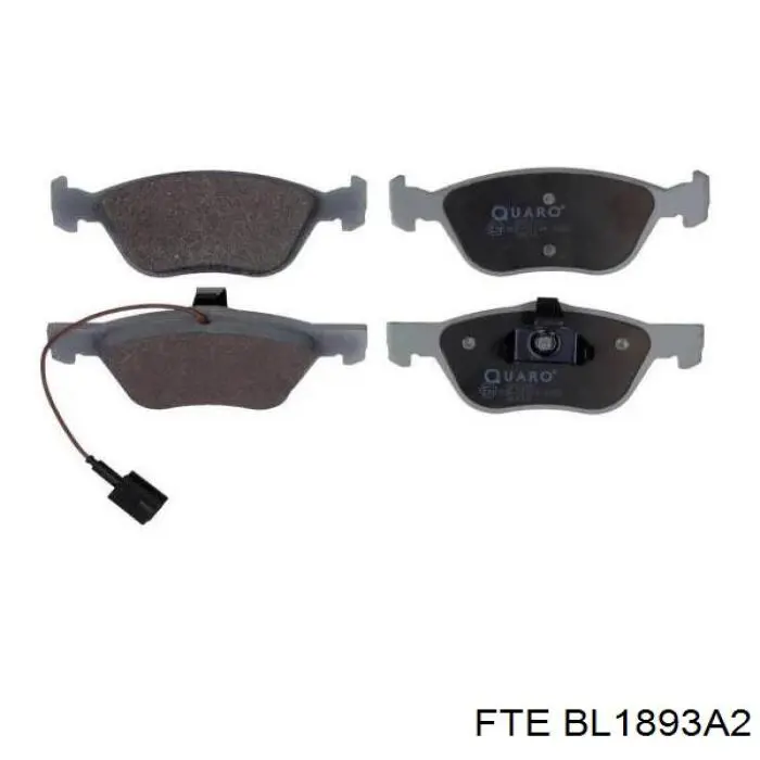 Pastillas de freno delanteras Alfa Romeo 156 932