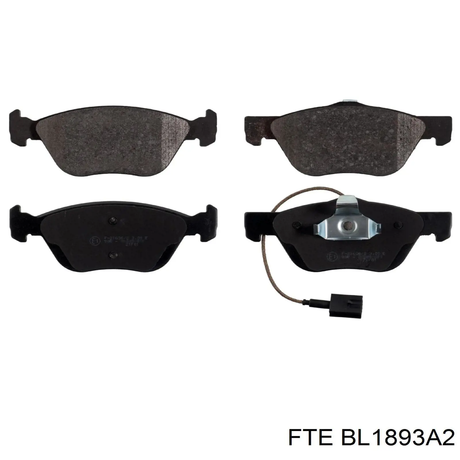 Pastillas de freno delanteras Alfa Romeo 156 932