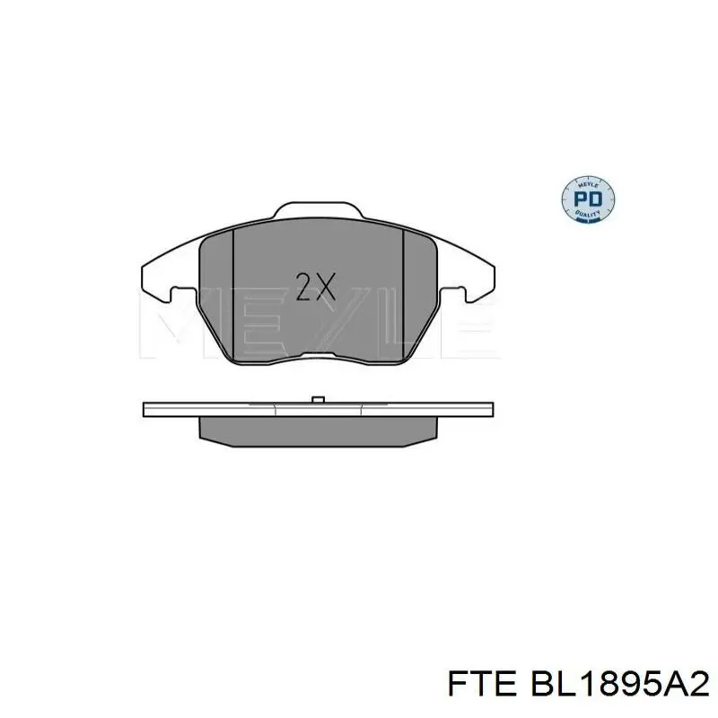 Pastillas de freno delanteras Seat Leon 2 1P1