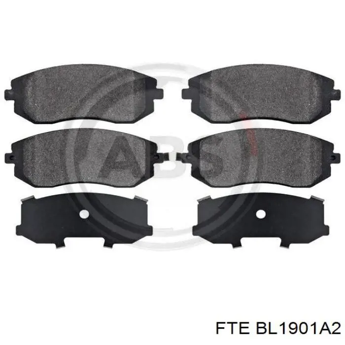 Pastillas de freno delanteras Subaru Impreza 3 GH