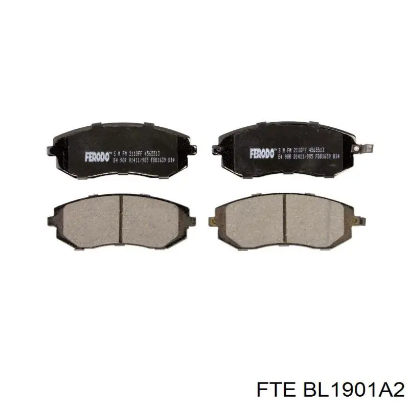 Pastillas de freno delanteras Subaru Impreza 3 GH