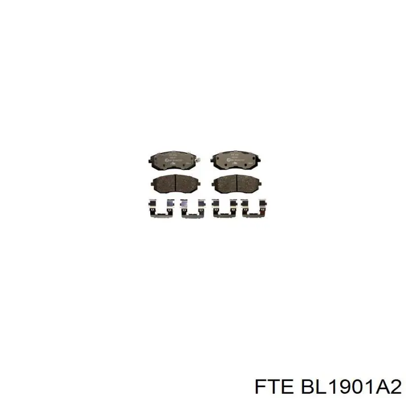 Pastillas de freno delanteras Subaru Impreza 3 GH