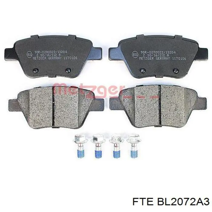 Pastillas de freno traseras Volkswagen Jetta 6 162, 163, AV3, AV2, AY2, AY3