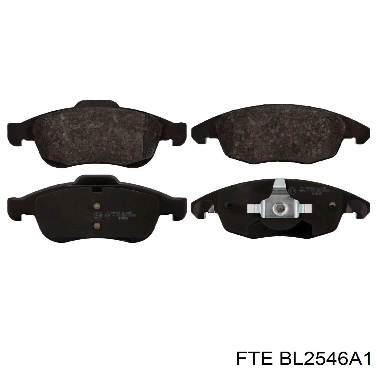 Pastillas de freno delanteras Citroen C4 UA