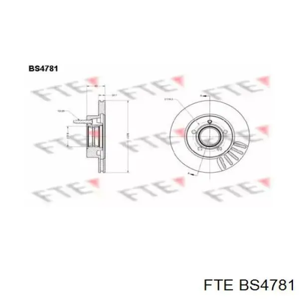 5280198 Ford Discos