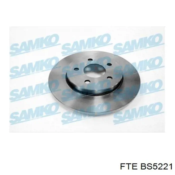 Disco de freno trasero Jaguar X-type CF1