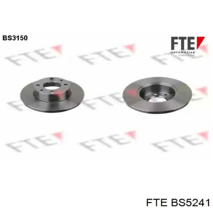 Freno de disco delantero Citroen C4 UD