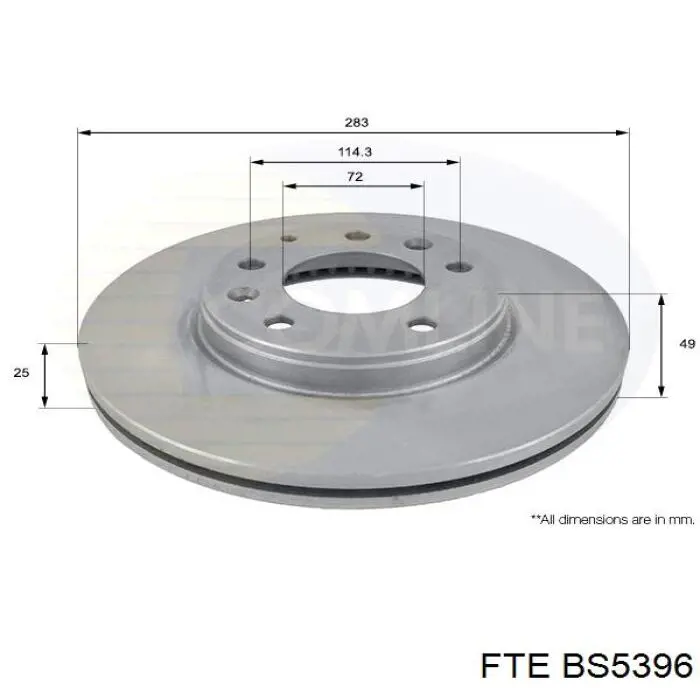 Freno de disco delantero Mazda 6 GY