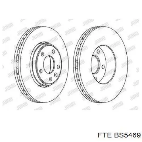 Freno de disco delantero Renault Trafic 2 FL