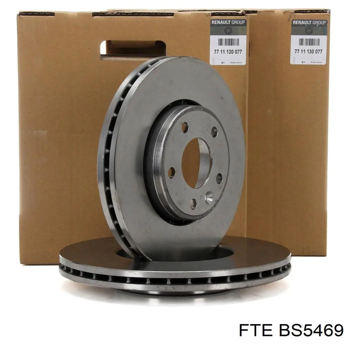 Freno de disco delantero Renault Trafic 2 FL