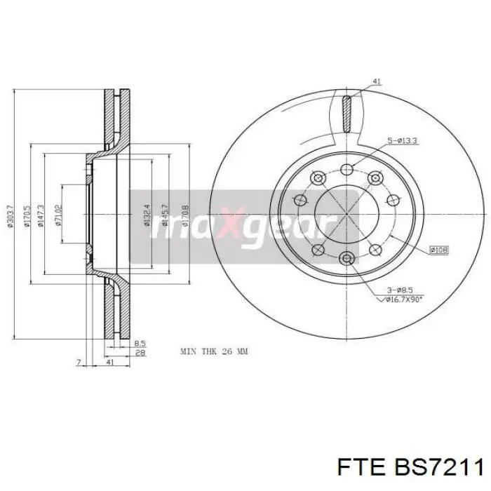 BS7211 FTE Discos