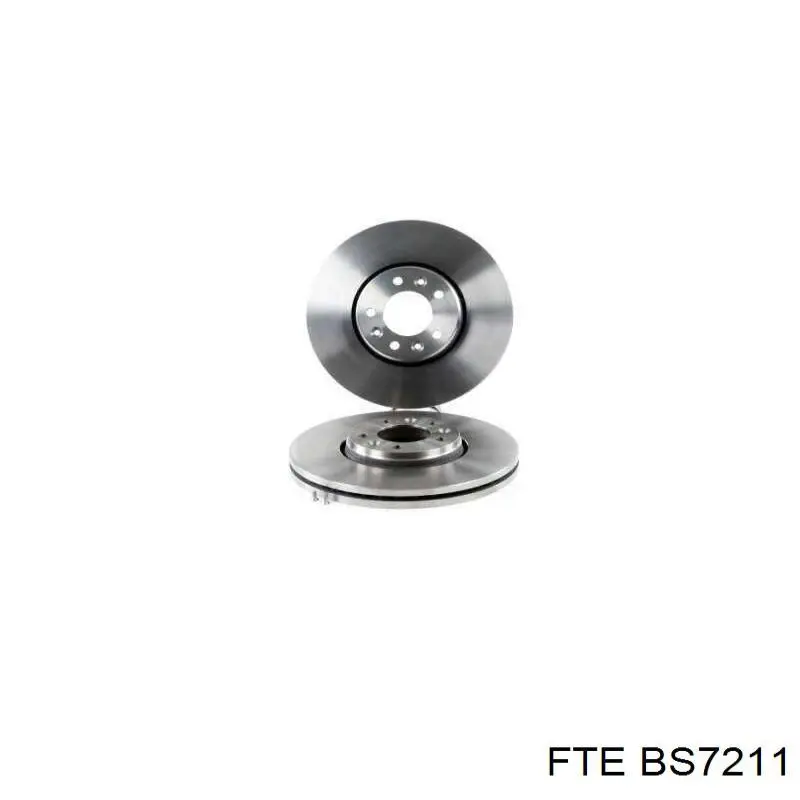 Disco de freno delantero FTE BS7211