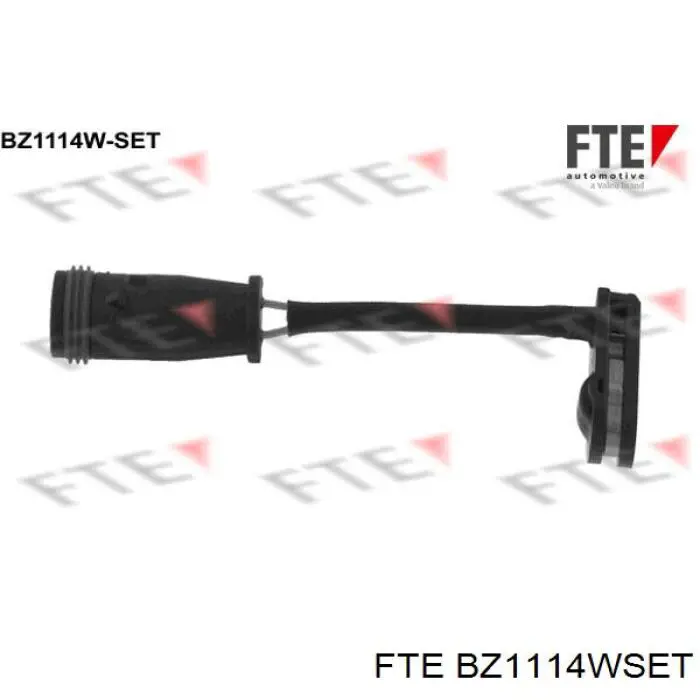 BZ1114WSET FTE contacto de aviso, desgaste de los frenos