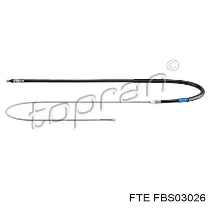 FBS03026 FTE cable de freno de mano trasero derecho/izquierdo