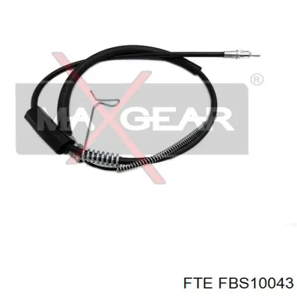 FBS10043 FTE cable de freno de mano trasero izquierdo