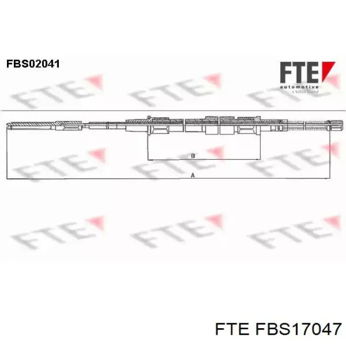 Cable de freno de mano trasero derecho/izquierdo 522005 Opel
