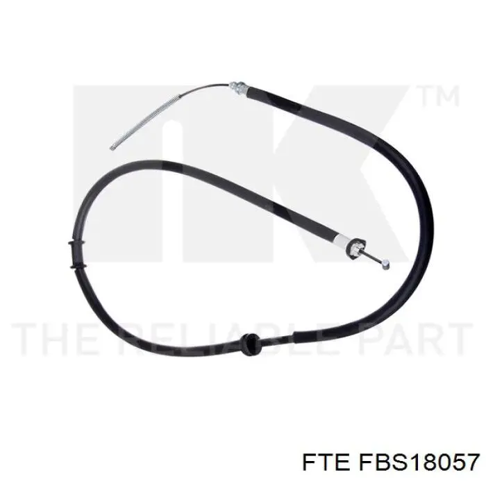 Cable de freno de mano trasero derecho 2001421 Beca Cables