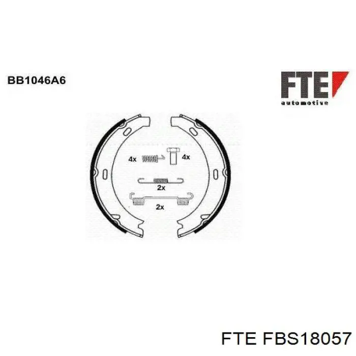 2001421 Beca Cables Cable de freno de mano trasero derecho