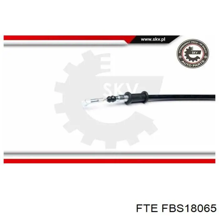FBS18065 FTE cable de freno de mano trasero derecho/izquierdo
