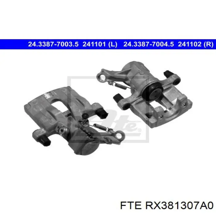 Pinza de freno trasera izquierda 5542115 General Motors